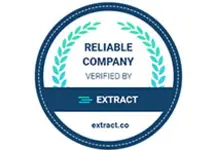 Extract.co Reliable Company badge