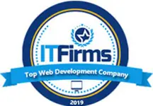 ITFirms Top Web Development Company 2019 badge