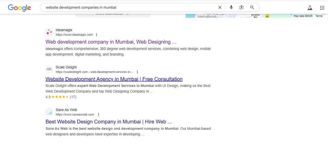 Web development Mumbai