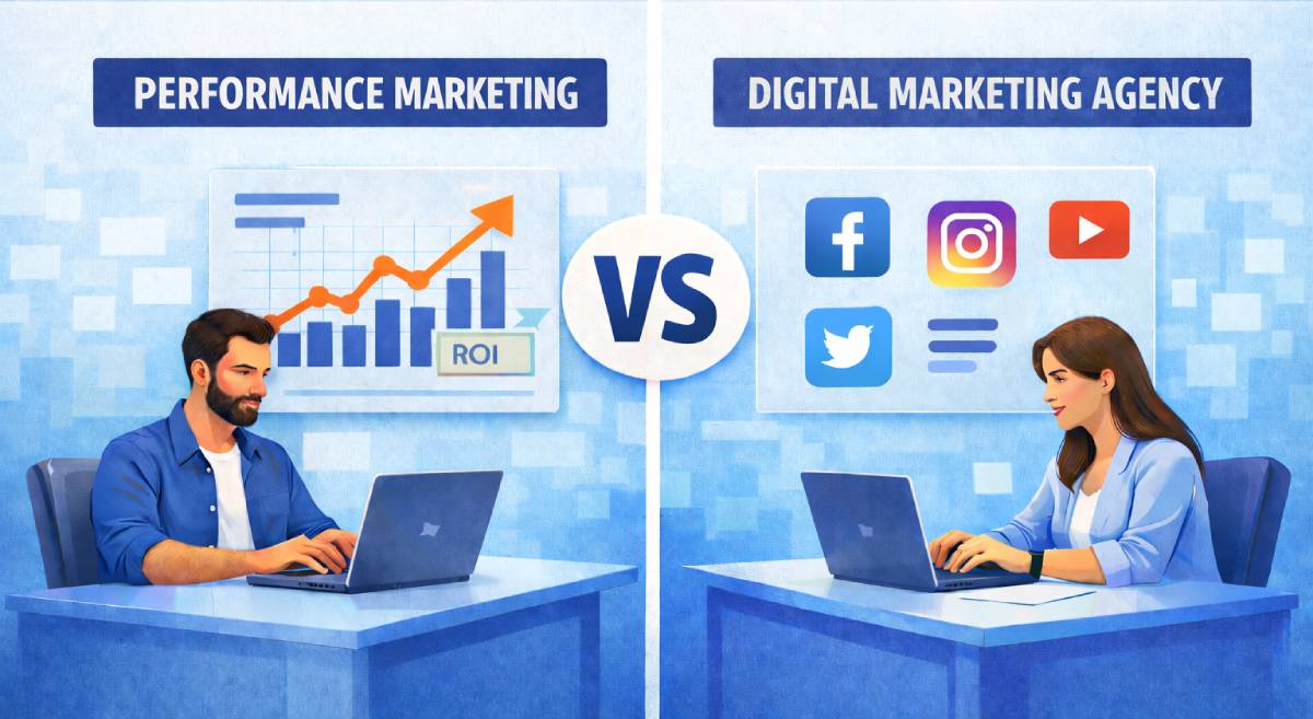 Performance Marketing vs Digital Marketing Agency: What Growth-Stage Brands in Mumbai Must Know