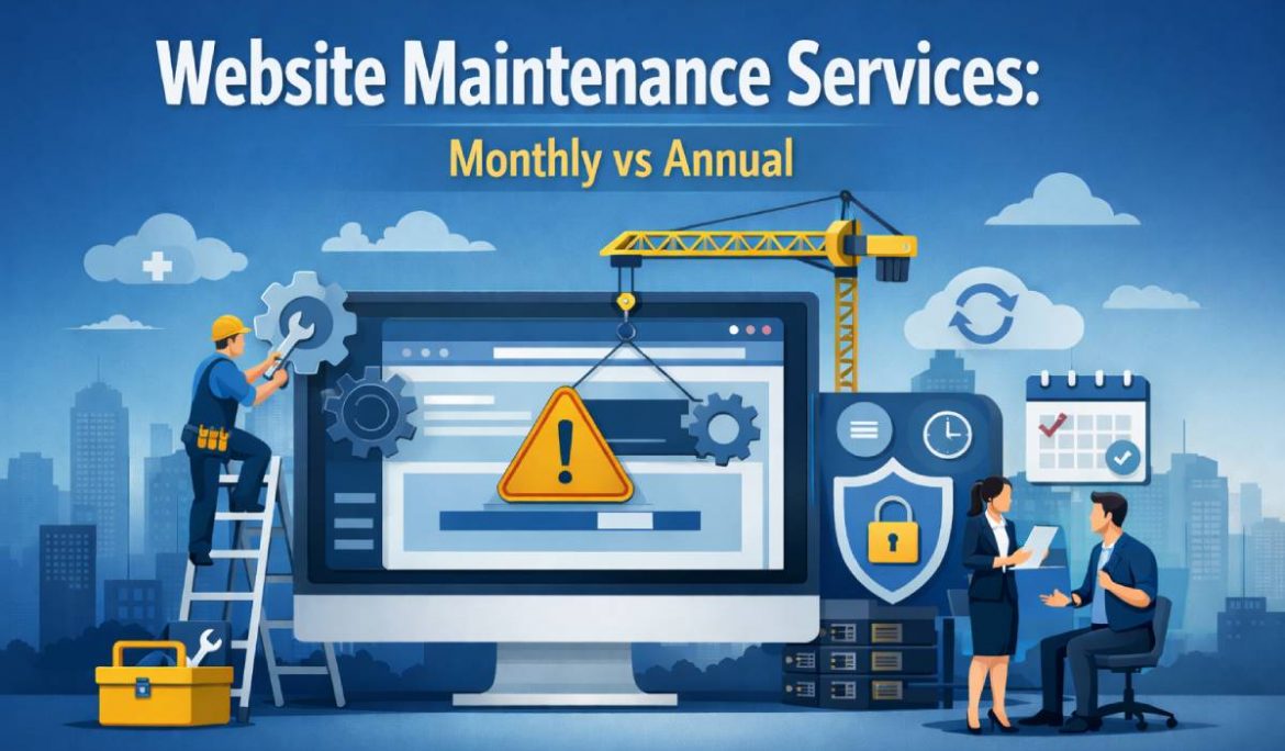 Website Maintenance Services: Monthly vs Annual, What You Need (2026)