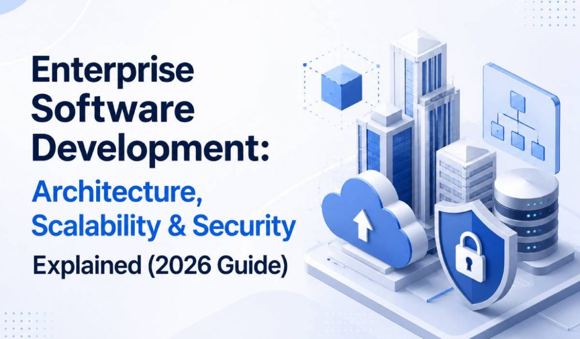 Enterprise Software Development: Architecture, Scalability & Security Explained (2026 Guide)
