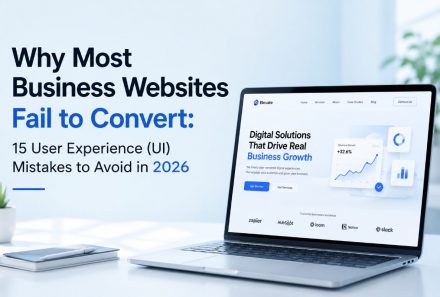 Why Most Business Websites Fail to Convert: 15 User Experience(UI) Mistakes to Avoid in 2026