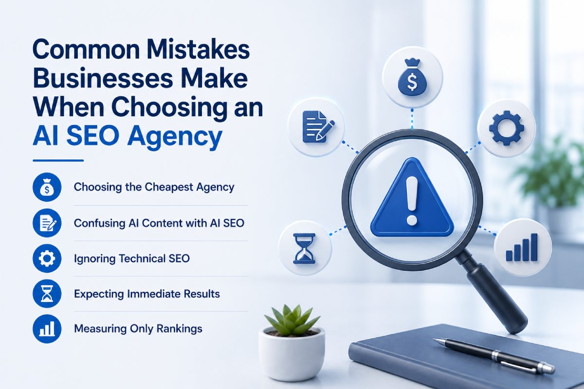 Common Mistakes Businesses Make When Choosing an AI SEO Agency