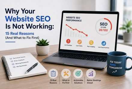 Why Your Website SEO Is Not Working: 15 Real Reasons (And What to Fix First)