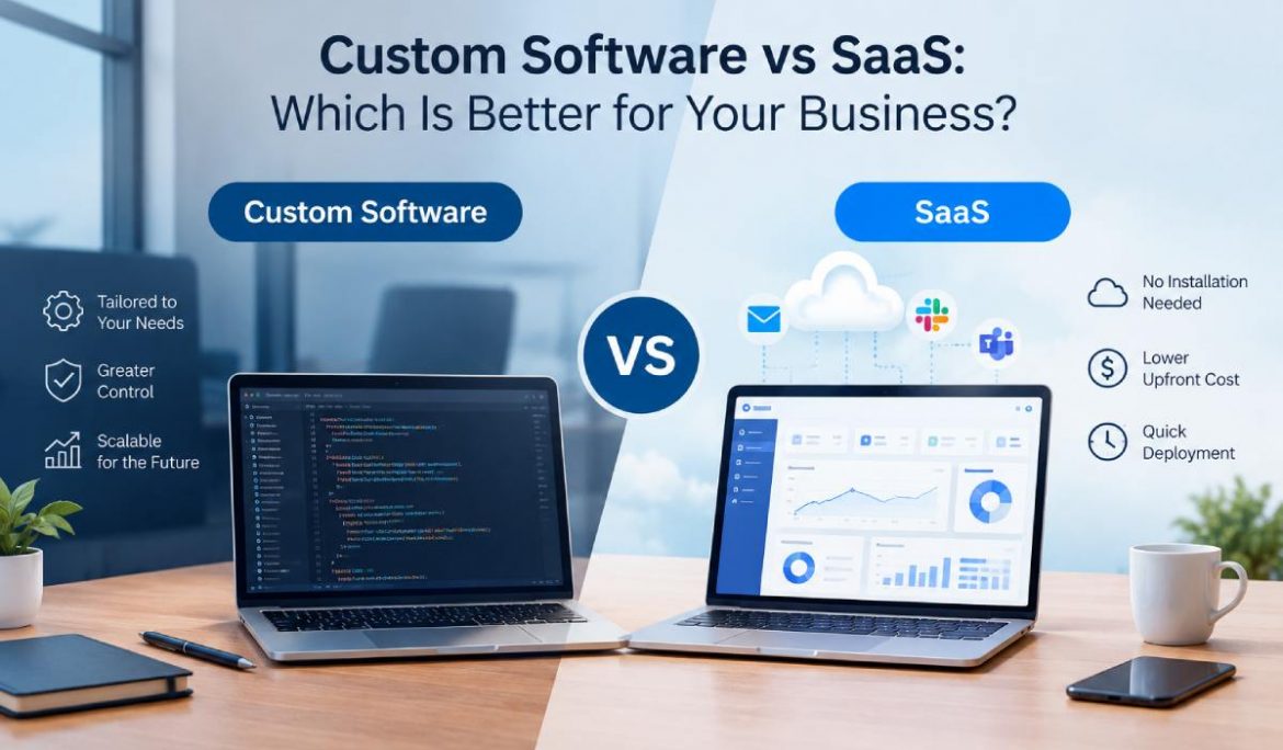 Custom Software vs SaaS: Which Is Better for Your Business?