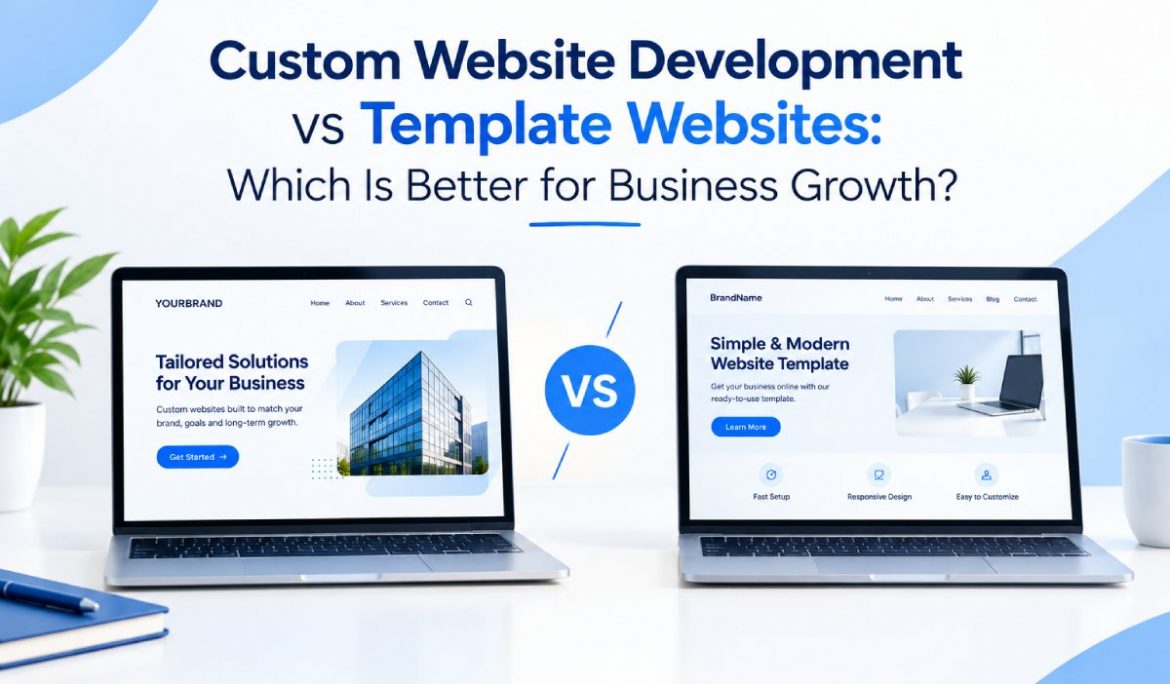 Custom Website Development vs Template Websites: Which Is Better for Business Growth?