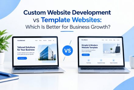 Custom Website Development vs Template Websites: Which Is Better for Business Growth?