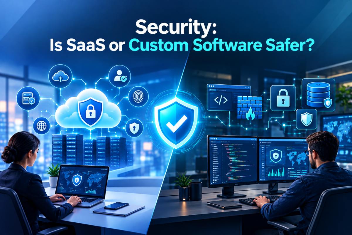 SaaS vs custom software 