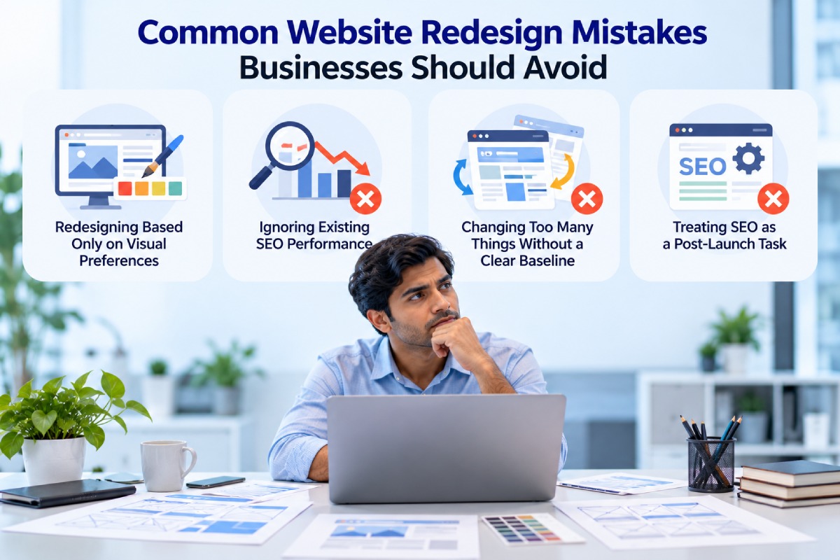 website redesign SEO