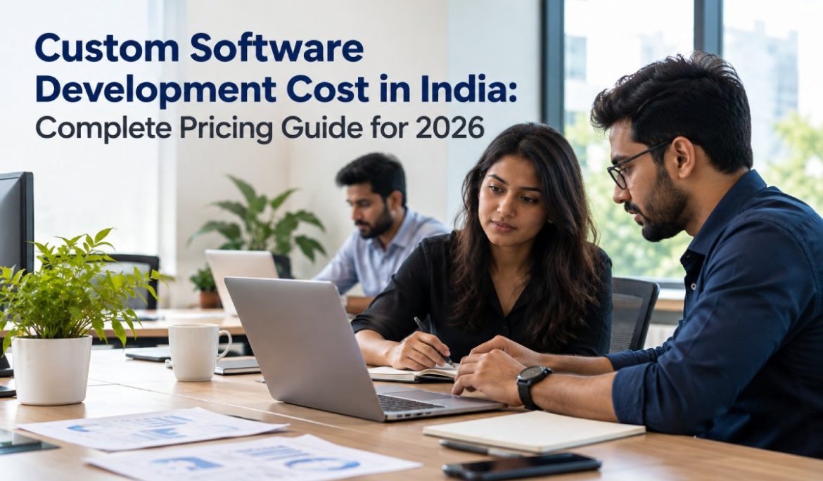 Custom Software Development Cost in India: Complete Pricing Guide for 2026