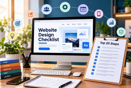 Website Design Checklist: Top 20 Steps to Follow in 2026